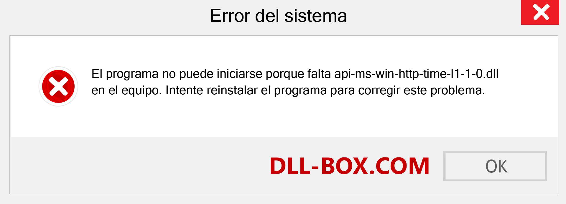 ¿Falta el archivo api-ms-win-http-time-l1-1-0.dll ?. Descargar para Windows 7, 8, 10 - Corregir api-ms-win-http-time-l1-1-0 dll Missing Error en Windows, fotos, imágenes